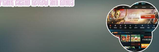 Frank casino bonus