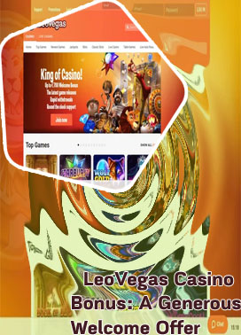 Leovegas casino bonus